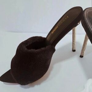 Fashion-nova Women's  Black Studded Stiletto